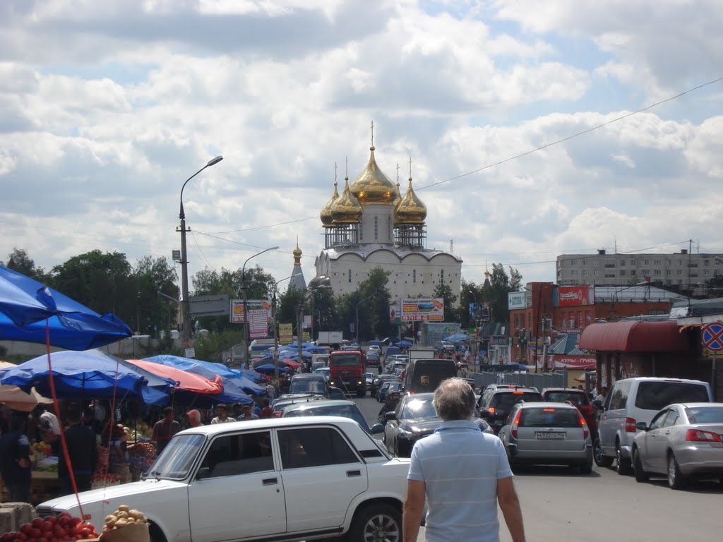 Вид на Церковь Преображения Господня