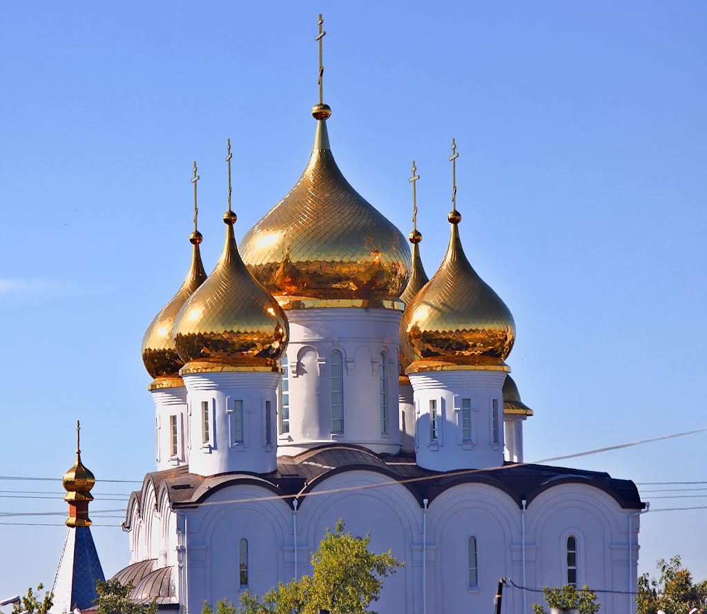 Купола храма Преображения Господня. Жуковский