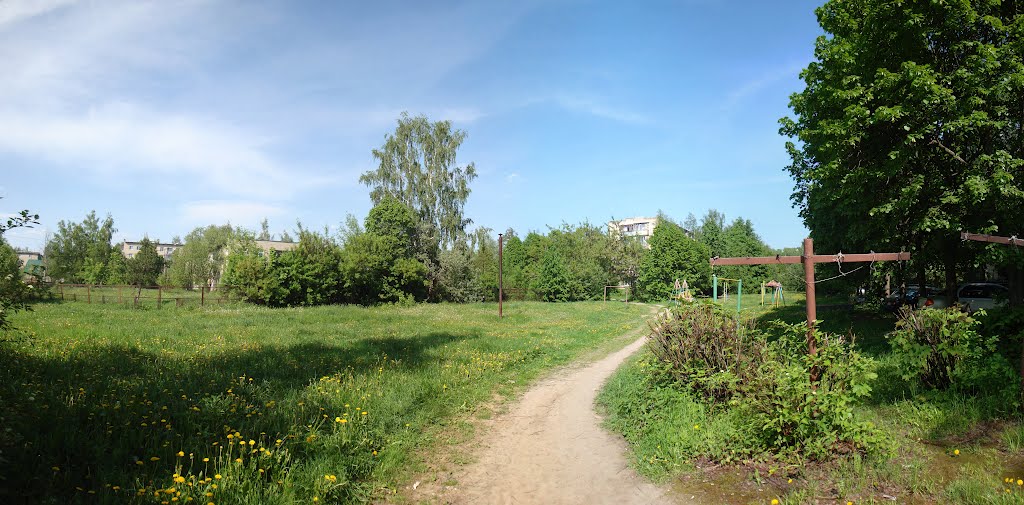 Двор. Дома 7, 7А, 8 по Дачной ул.