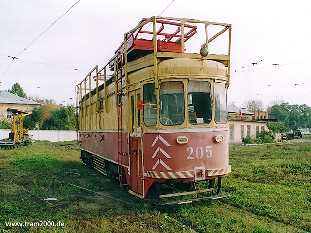 Turmwagen im Depot am Prospekt Kirova