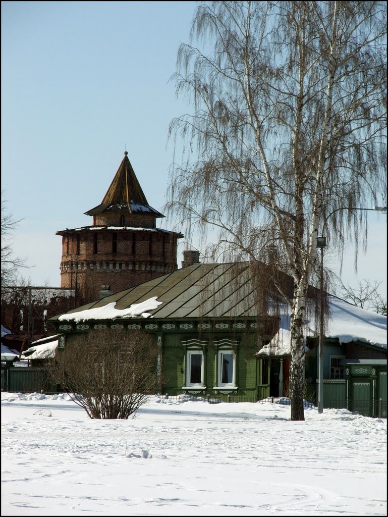 Коломенский кремль. Маринкина башня.