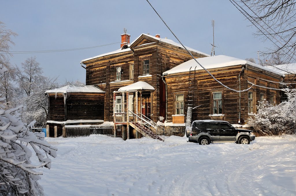 Южная часть главного дома усадьбы Красково