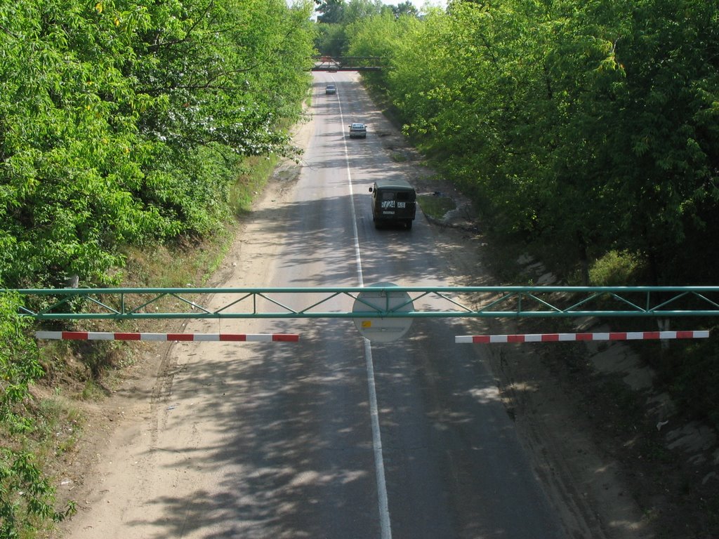 вид с жд моста