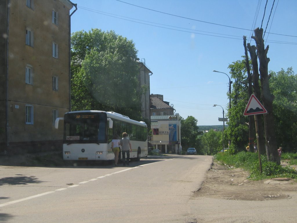 Спуск от рынка