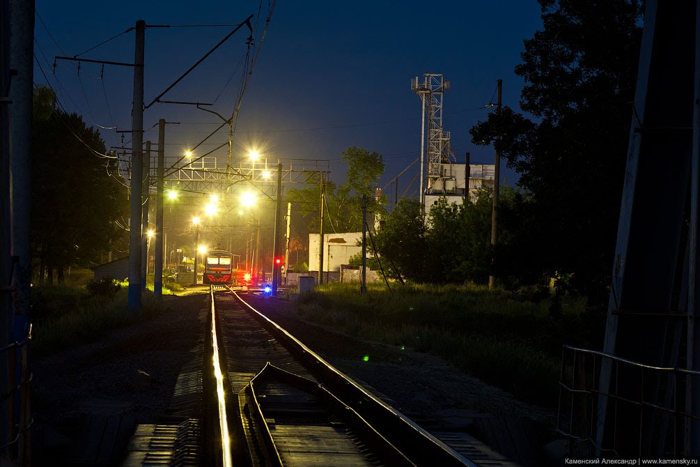 Ночная станция Красноармейск