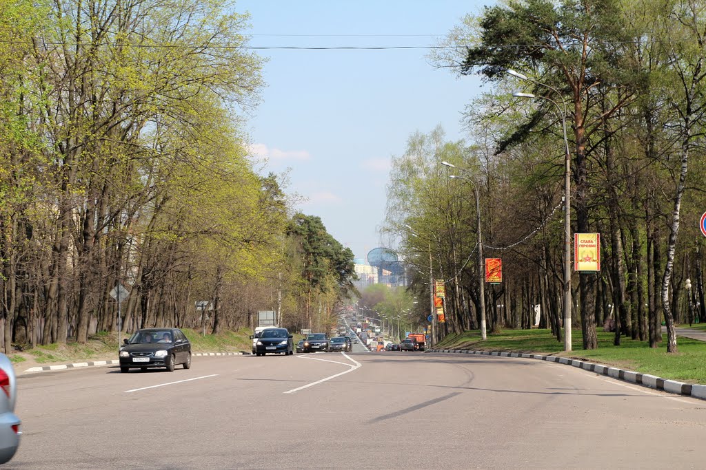 Весенний Красногорск.