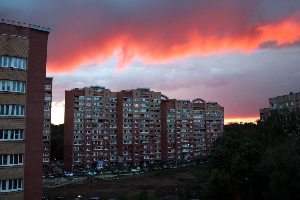 Летний закат.