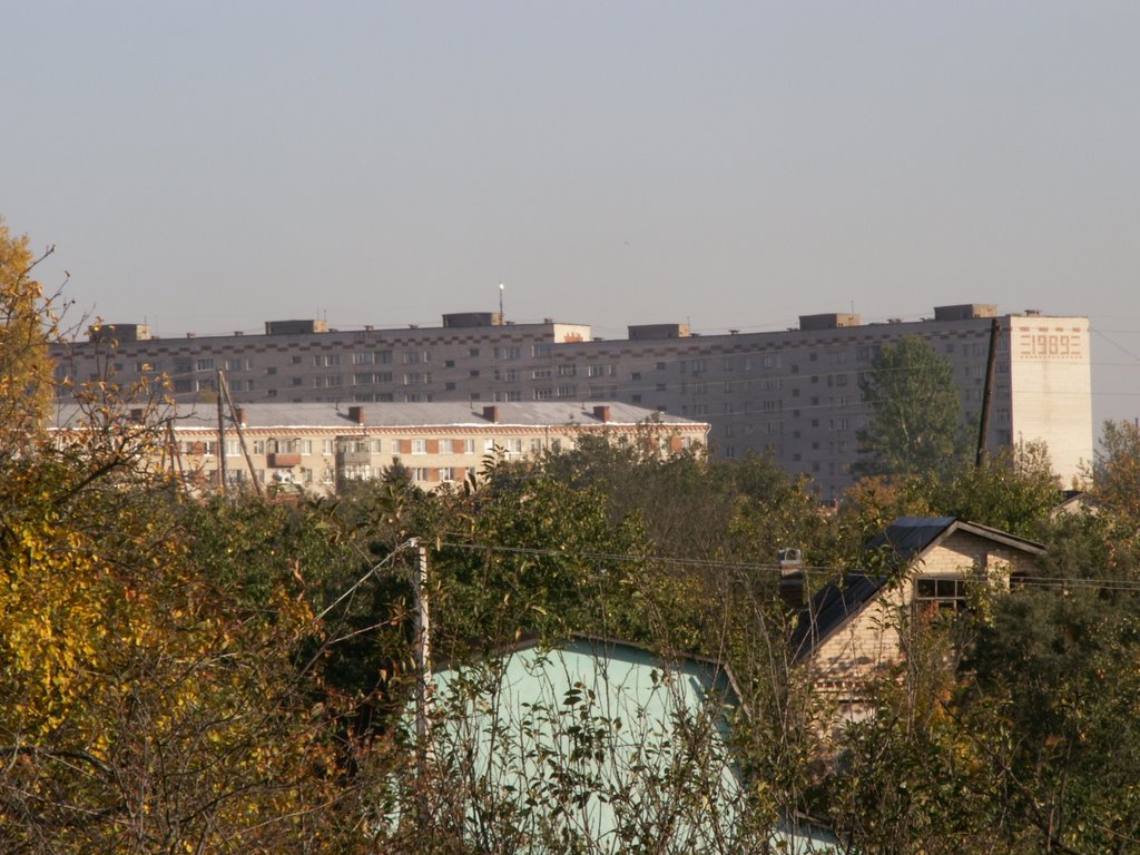 View: west to east