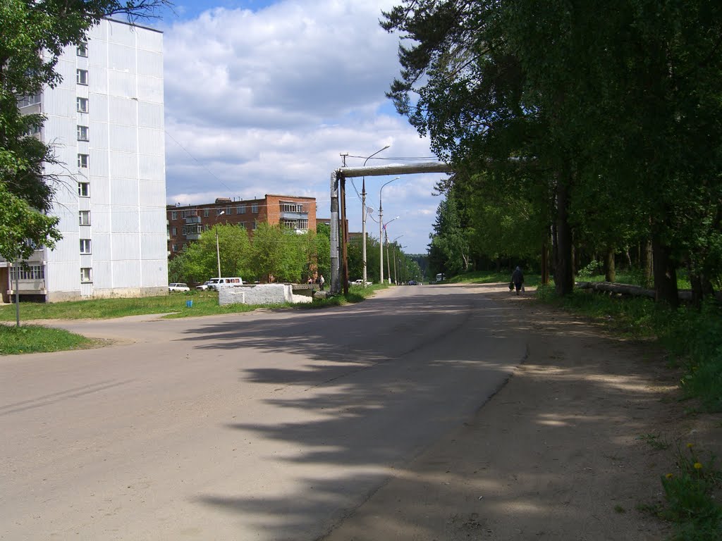 Дорога к  п.  Красный