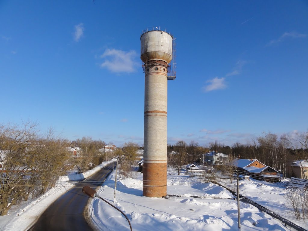 Водонапорная башня в Глебовском