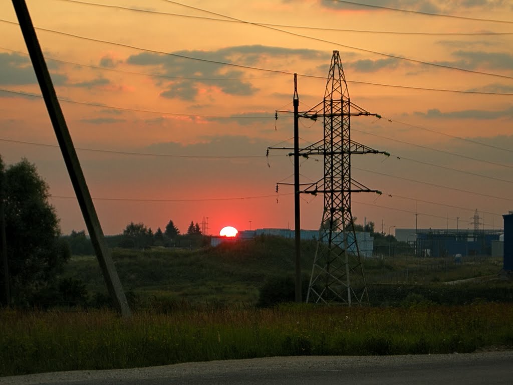 Закат в Крюково