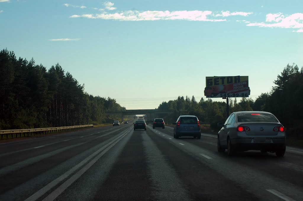Трасса М-1, Кубинка, Московская область
