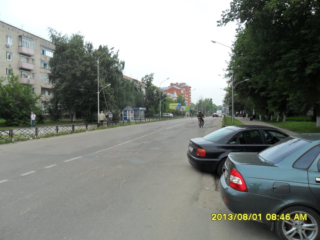 м