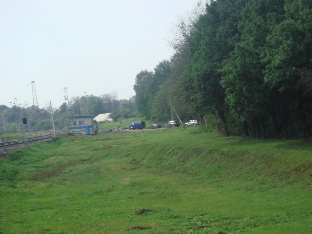 С электрички
