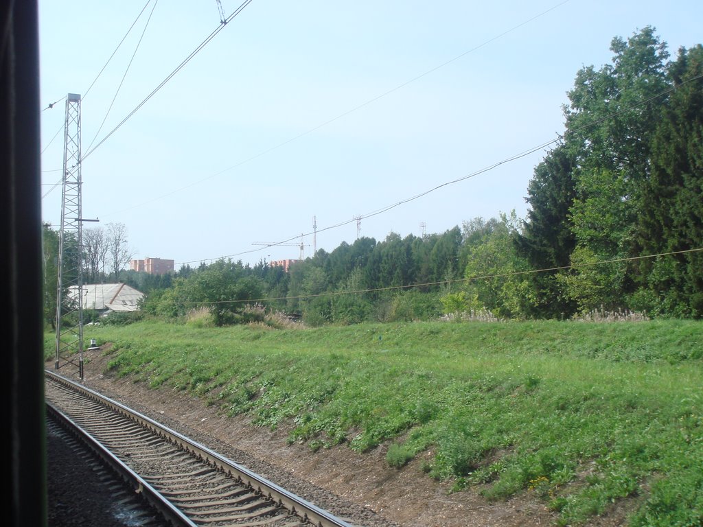 С электрички