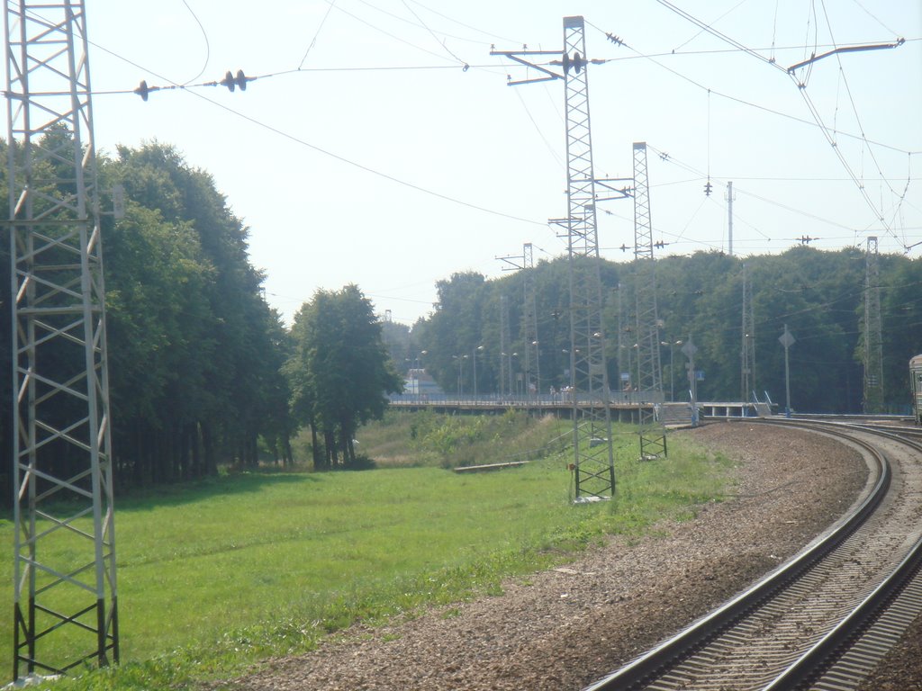 С электрички