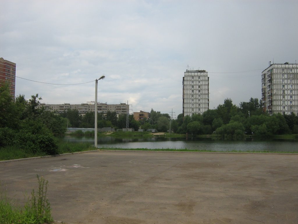 пруд в Лобне