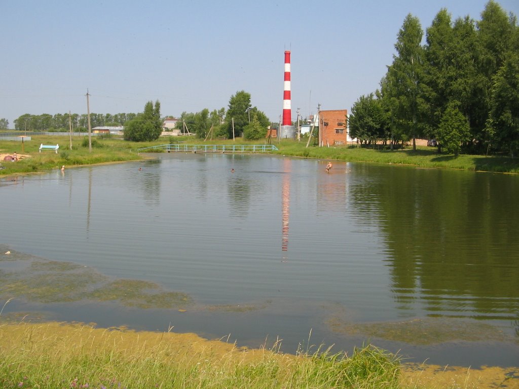 Вид на пруд и котельную / View on a Pond and Boiler-house
