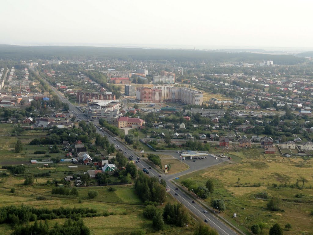 ул.Пушкина сверху