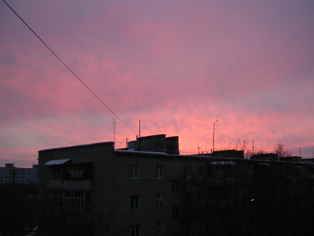 крассное сияние