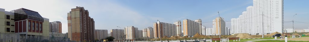 панорама строительства