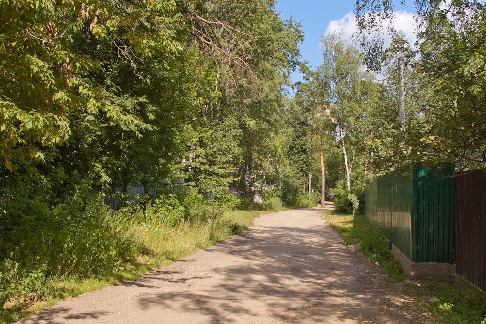 Вид с улицы Центральная