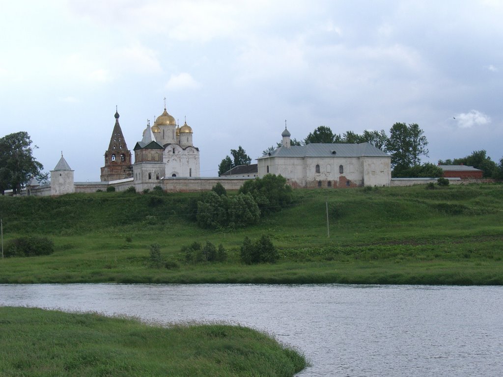 Лужецкий монастырь на Москва-реке / Luzhetskiy Monastery at Moscow-river