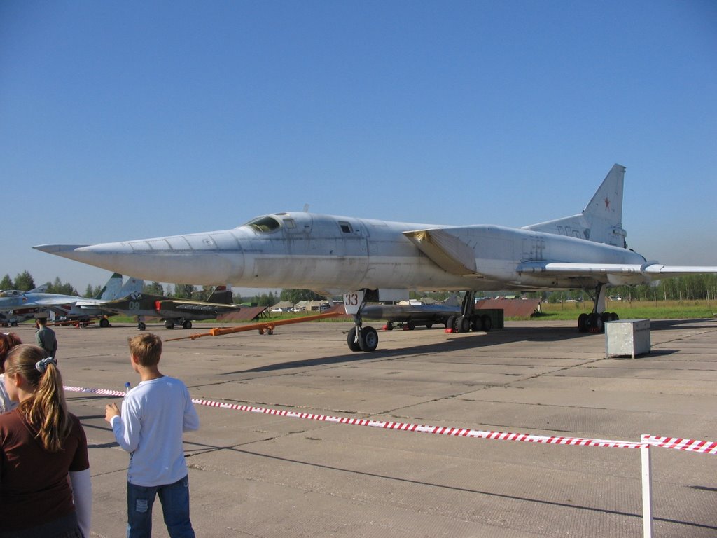 Ту - 22М3, Авиашоу 2007. Хммм -- имеет корову в бомбоотсеке?