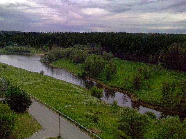 Овраг на ул.Латышская