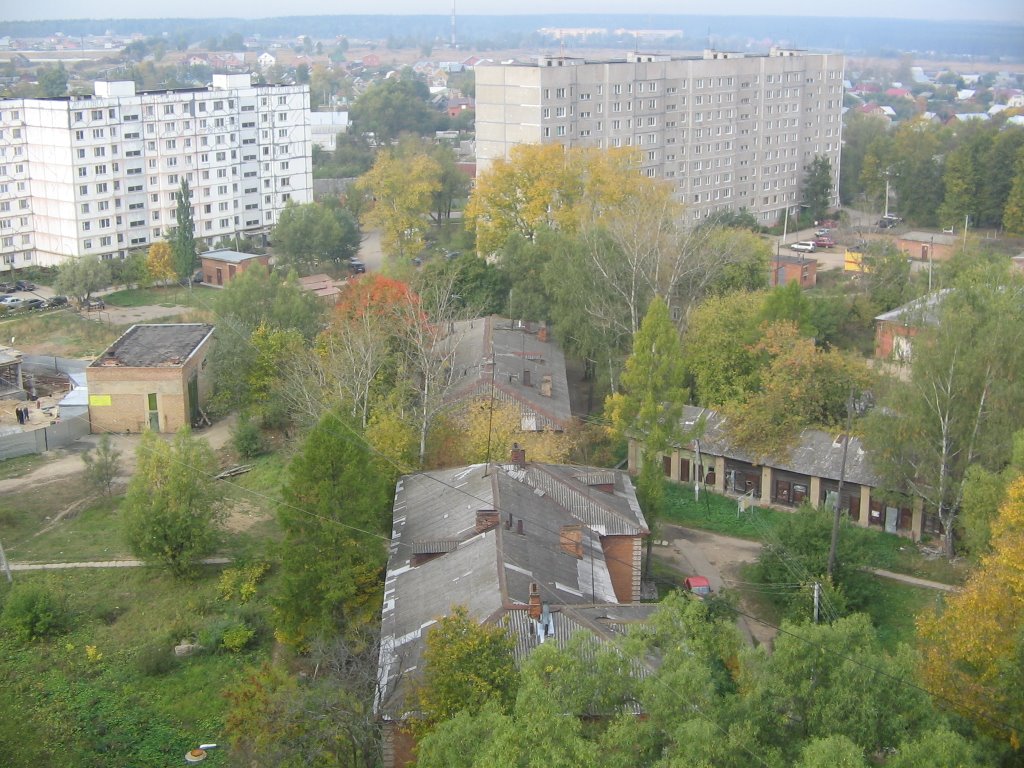 Бараки по улице Новикова / Barracks along Novikov Street