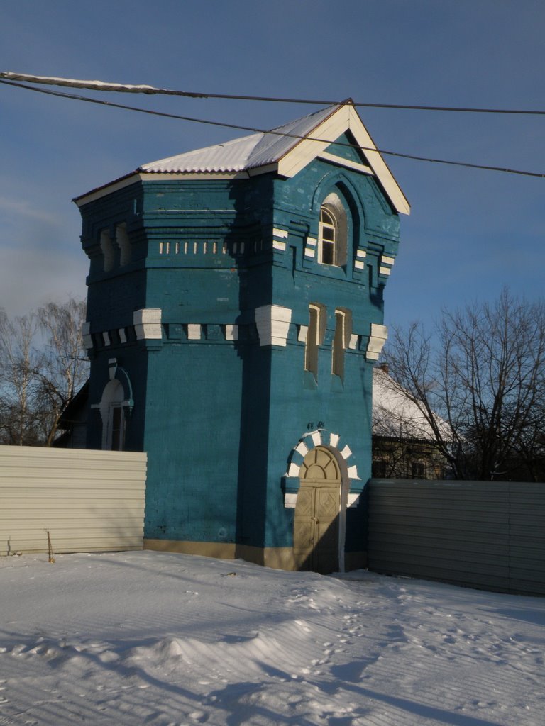 Нахабино, МО. Железнодорожная водокачная башня. Railway pump-house