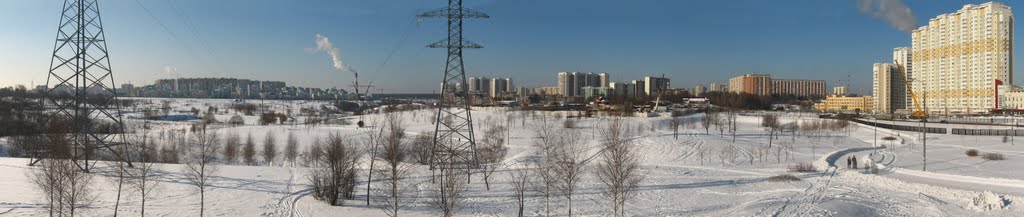Panorama to park