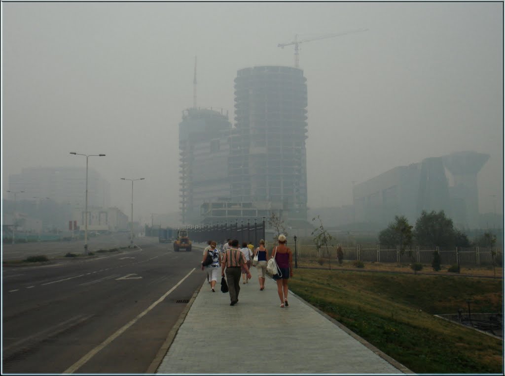 Сквозь смог (Through smog)