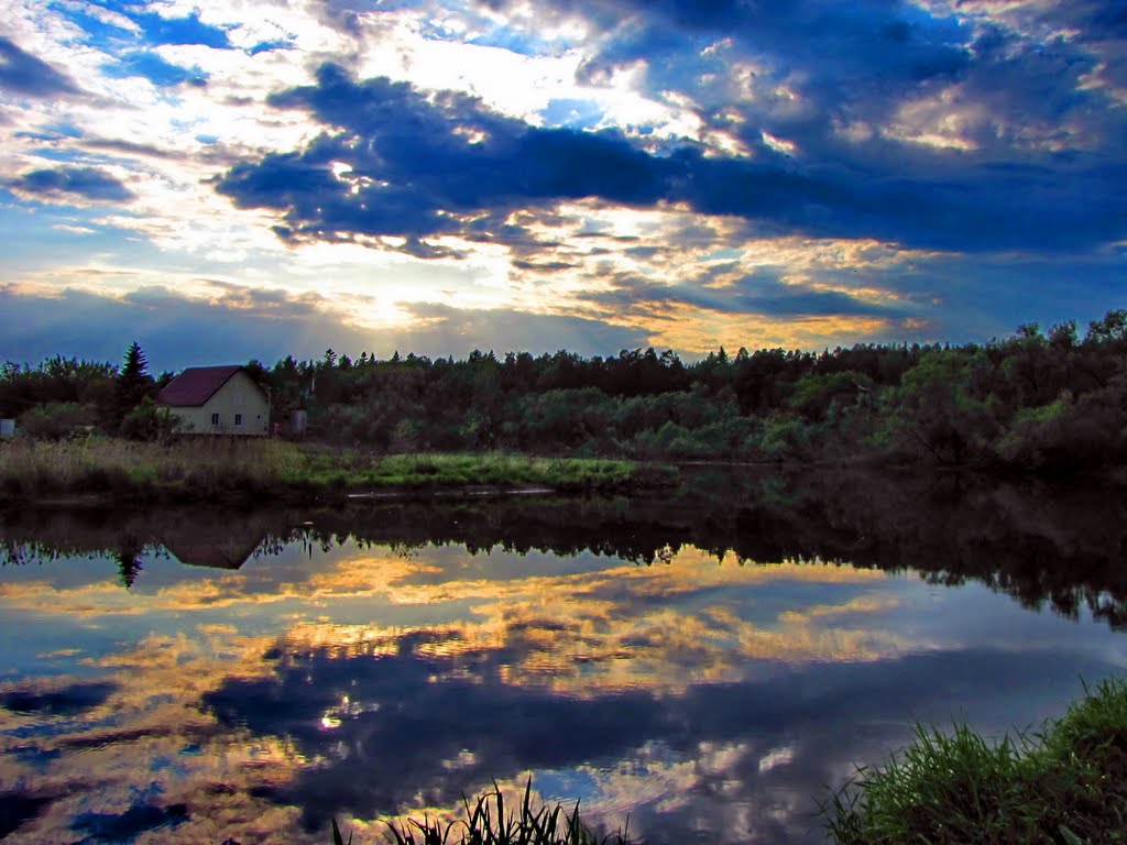 Quiet Evening on the River Klyazma 3