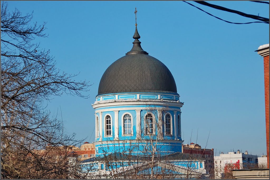 Ногинск. Купол Богоявленского собора