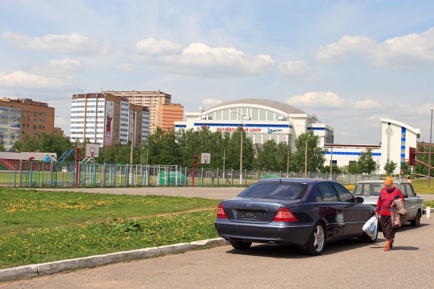 Вид на стадион