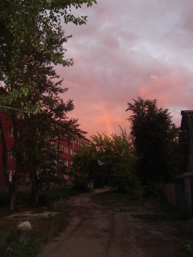 "Литерные", после дождя