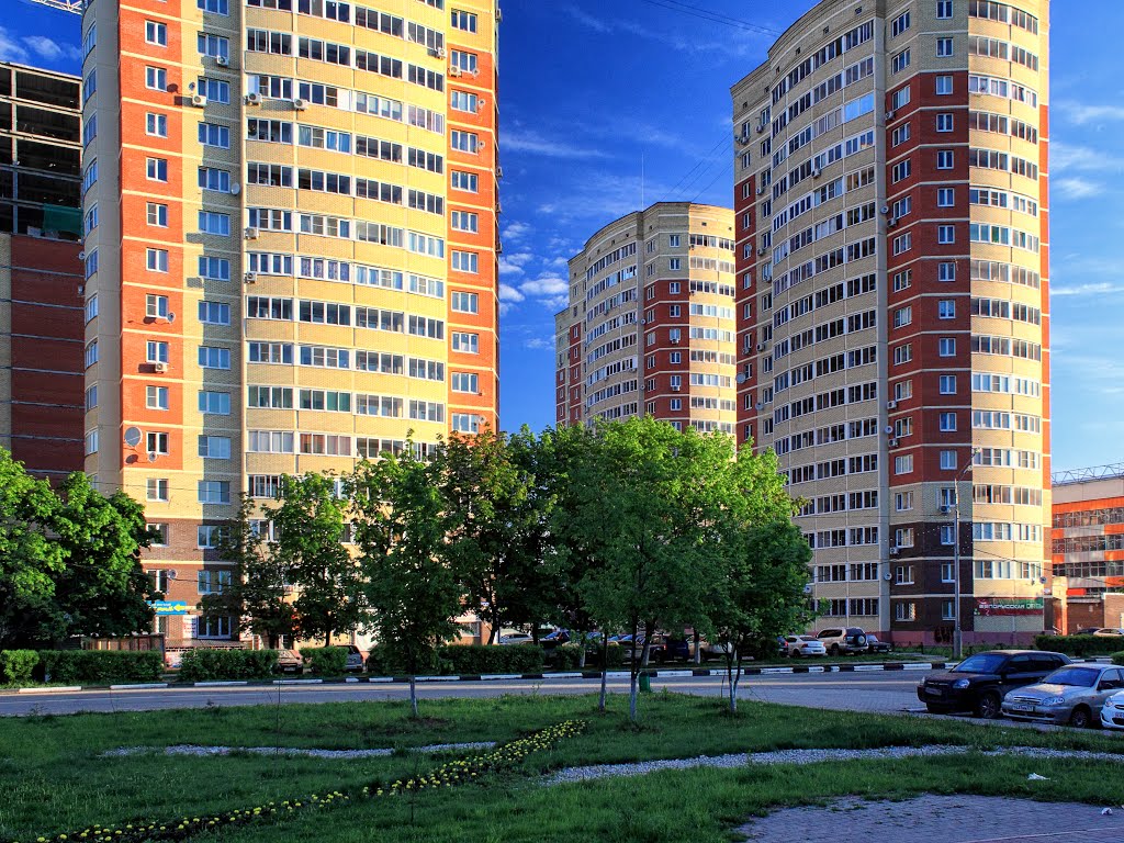 высотные новостройки