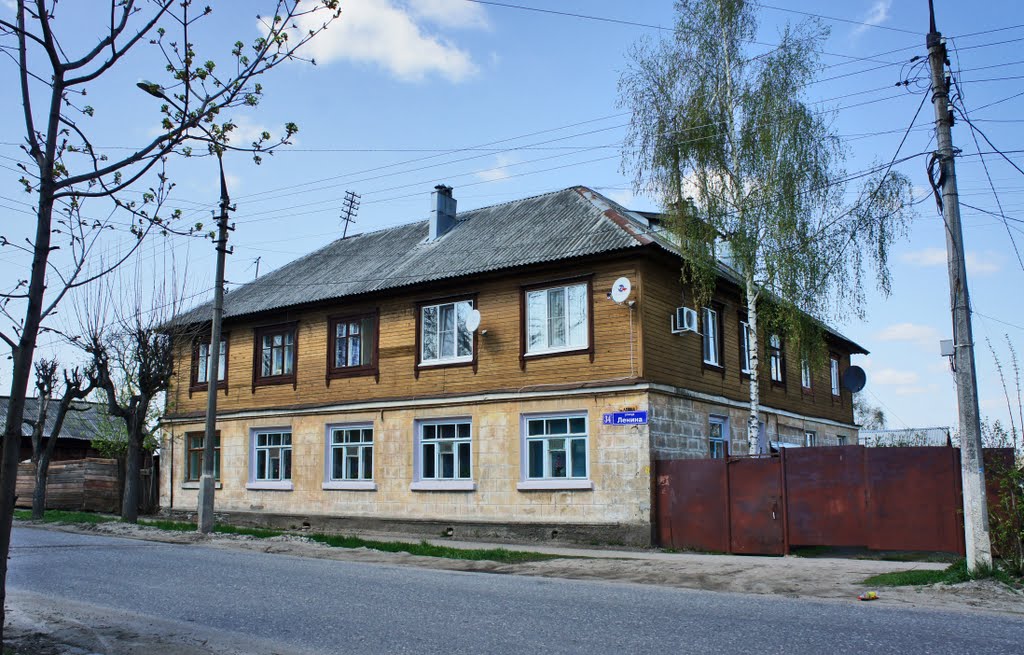 Домики Павлова Посада. Улица ленина