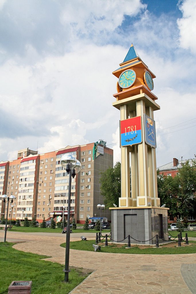 Часы на площади