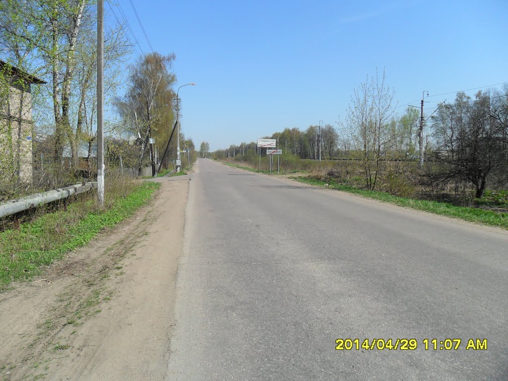 м