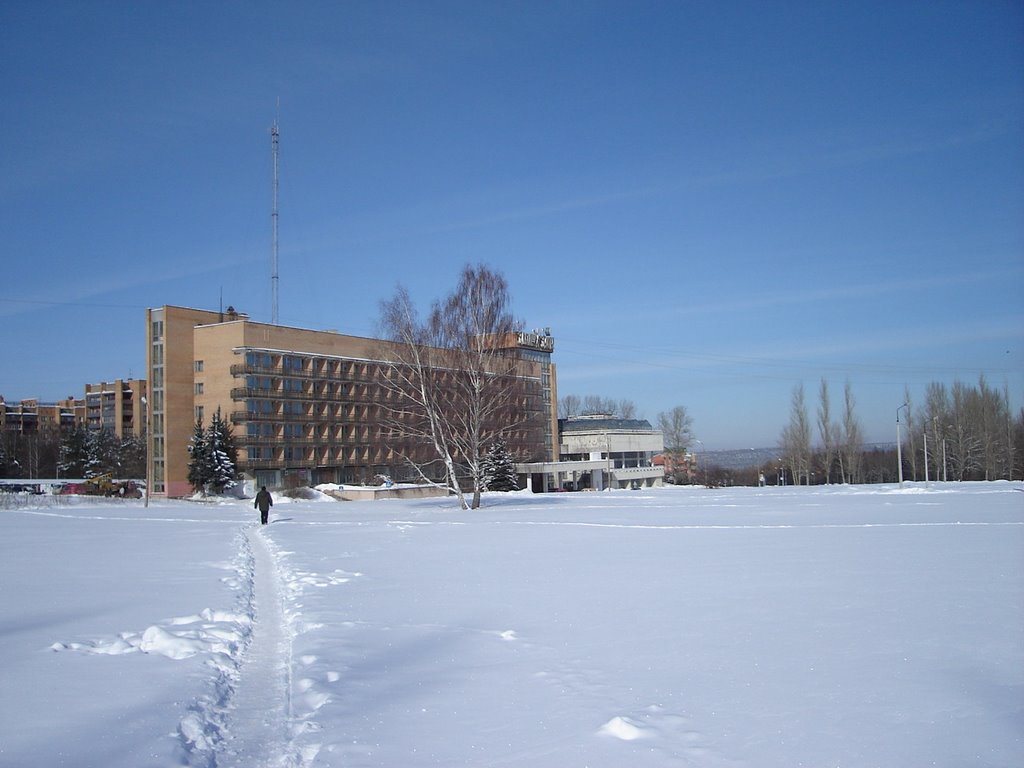 Пущино, поле