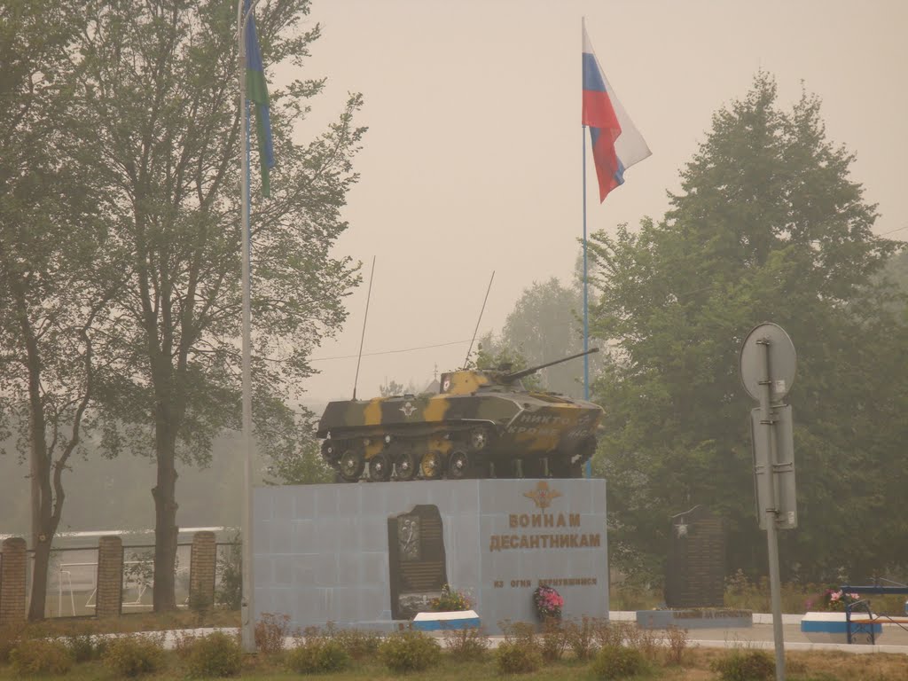 Дымовая завеса над десантурой