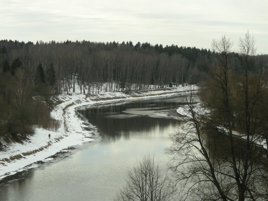 River runs through Ruza