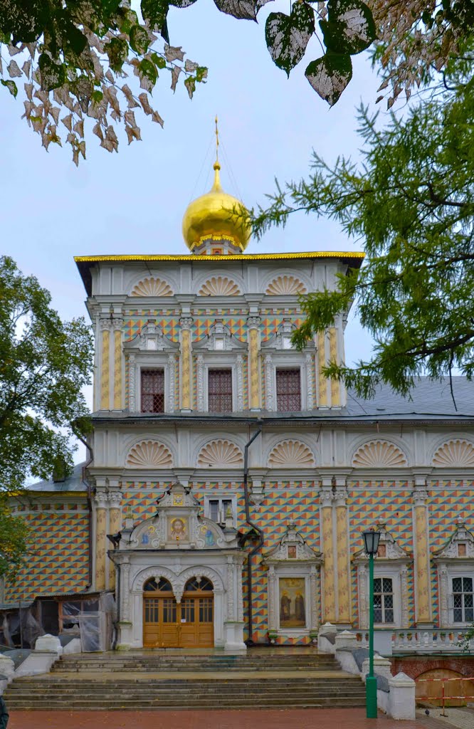 Церковь Сергия Радонежского в трапезной палате Троице-Сергиевой лавры