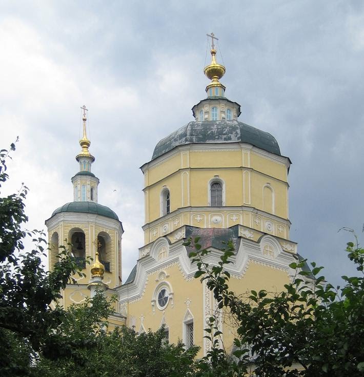 Спасский храм. Церковь Казанской Божией Матери. Серпухов