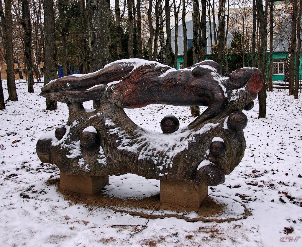 Солнечногорск. Каменная девушка