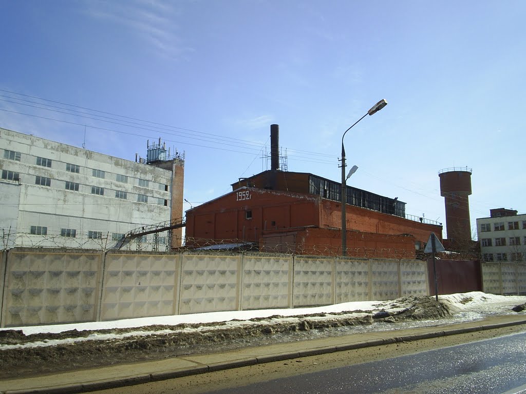Солнечногорск.Котельная стеклозавода,Год постройки 1952.