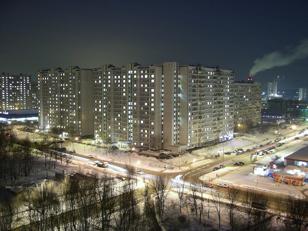 Solncevo In Night