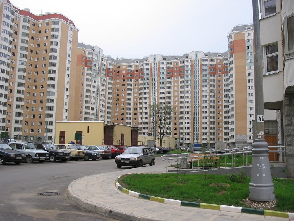 Новые дома в Солнцево рядом с автобусным парком - New Houses in Solntsevo near autopark